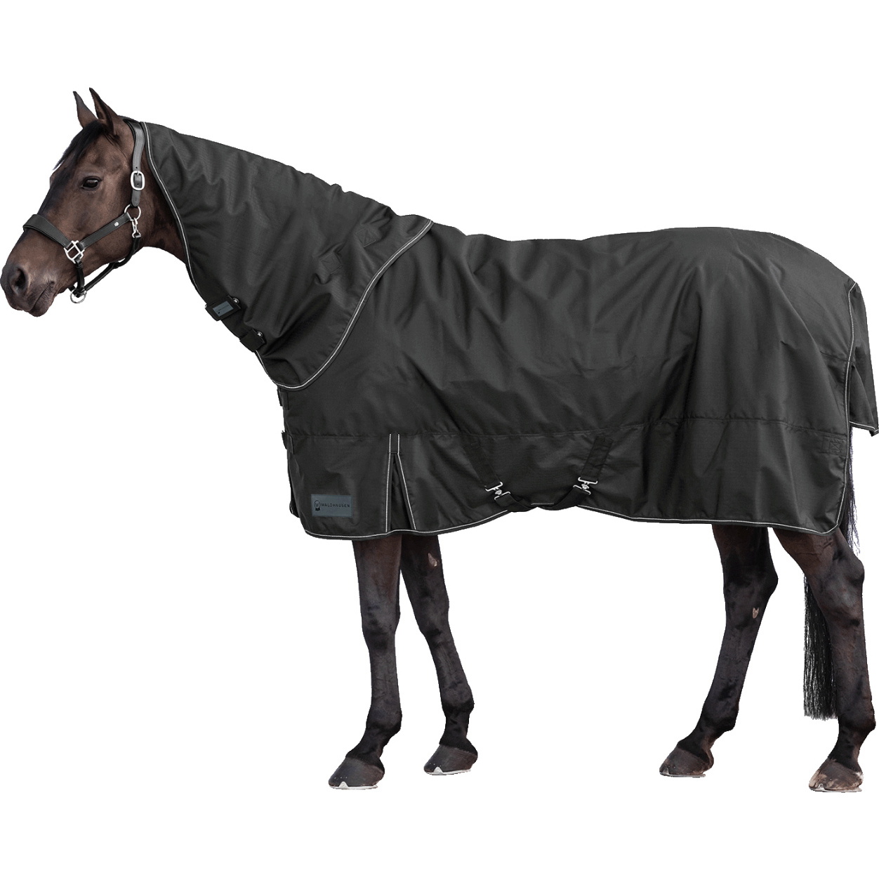 2026 Waldhausen Outdoor Hals-Schal 600D, Leicht 8023001 - Black
